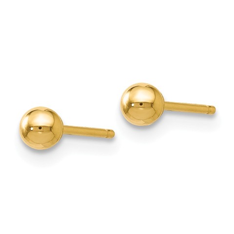 ■VINTAGE HOLLYWOOD■ 3Way Heart Ball Earrings VH2313EA003B Amazon.com: 14k Yellow Gold Leverback Earrings with Heart