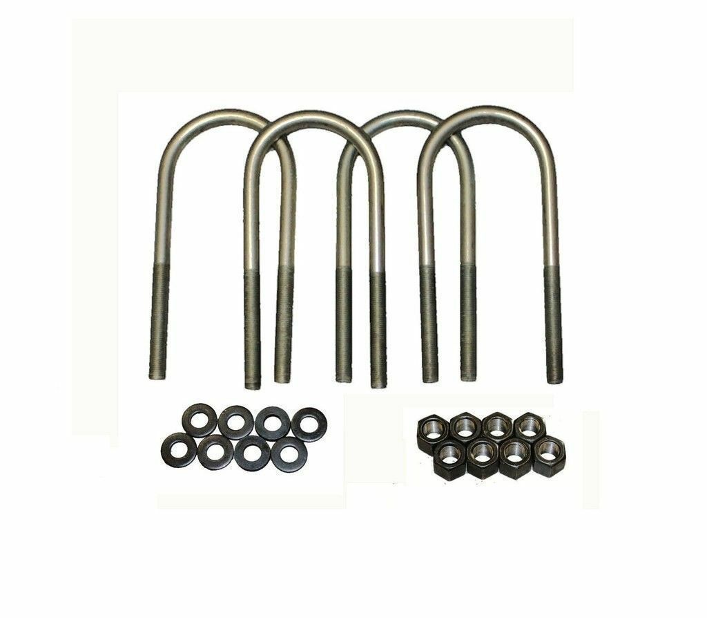 Ubolts Dana 35 Axle fits Jeep Cherokee XJ 19842001 (2.75" Wide x 8.5