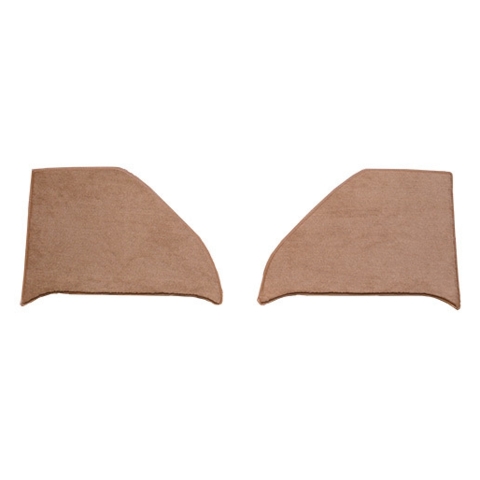 1967-1972 Chevrolet C10 Pickup Kick Panel Inserts with Cardboard Loop Carpet