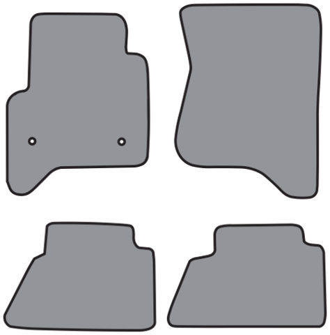 Floor Mat For 2014 2017 Gmc Sierra 1500 Crew Cab Cutpile 4pc Ebay