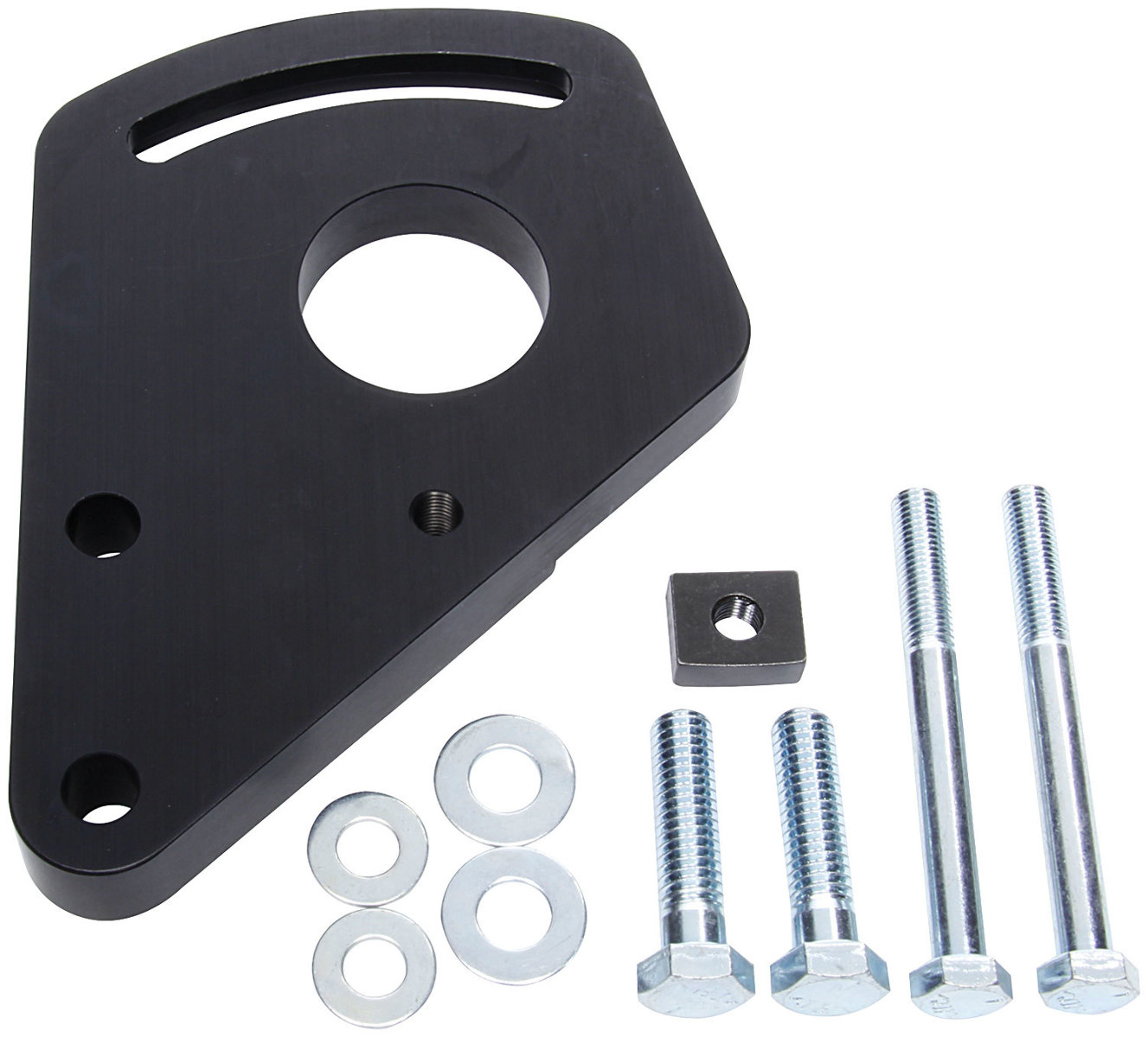 Allstar Power Steering Pump Bracket Driver Side Block Mount Aluminum