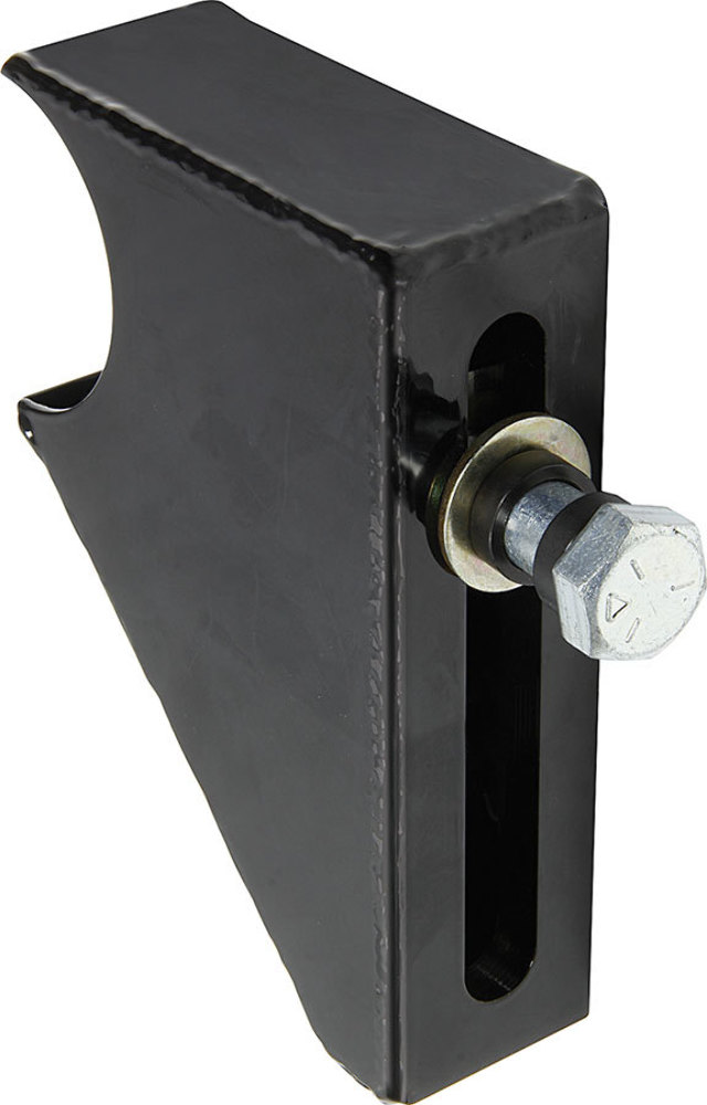 Panhard Bar Bracket Axle Mount WeldOn Steel Black Paint 3 in