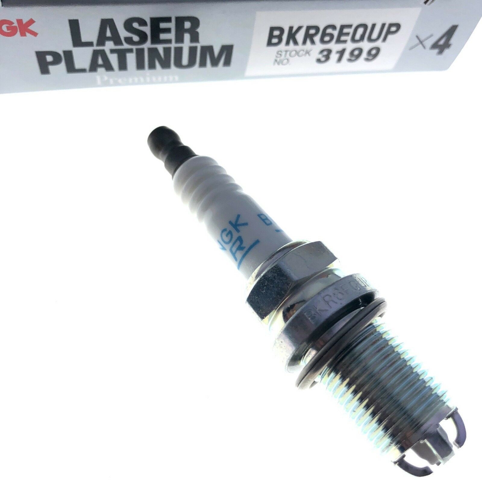 Kit of 6 NGK BMW Spark Plugs Double Laser Platinum Upgrade Set E39 E46 M54 OEM Premium Parts Place