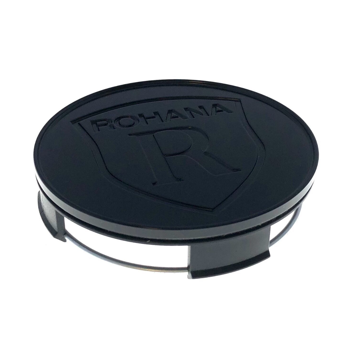 Set of 4 Rohana Matte Black Wheel Center Cap Fits All Series and Style