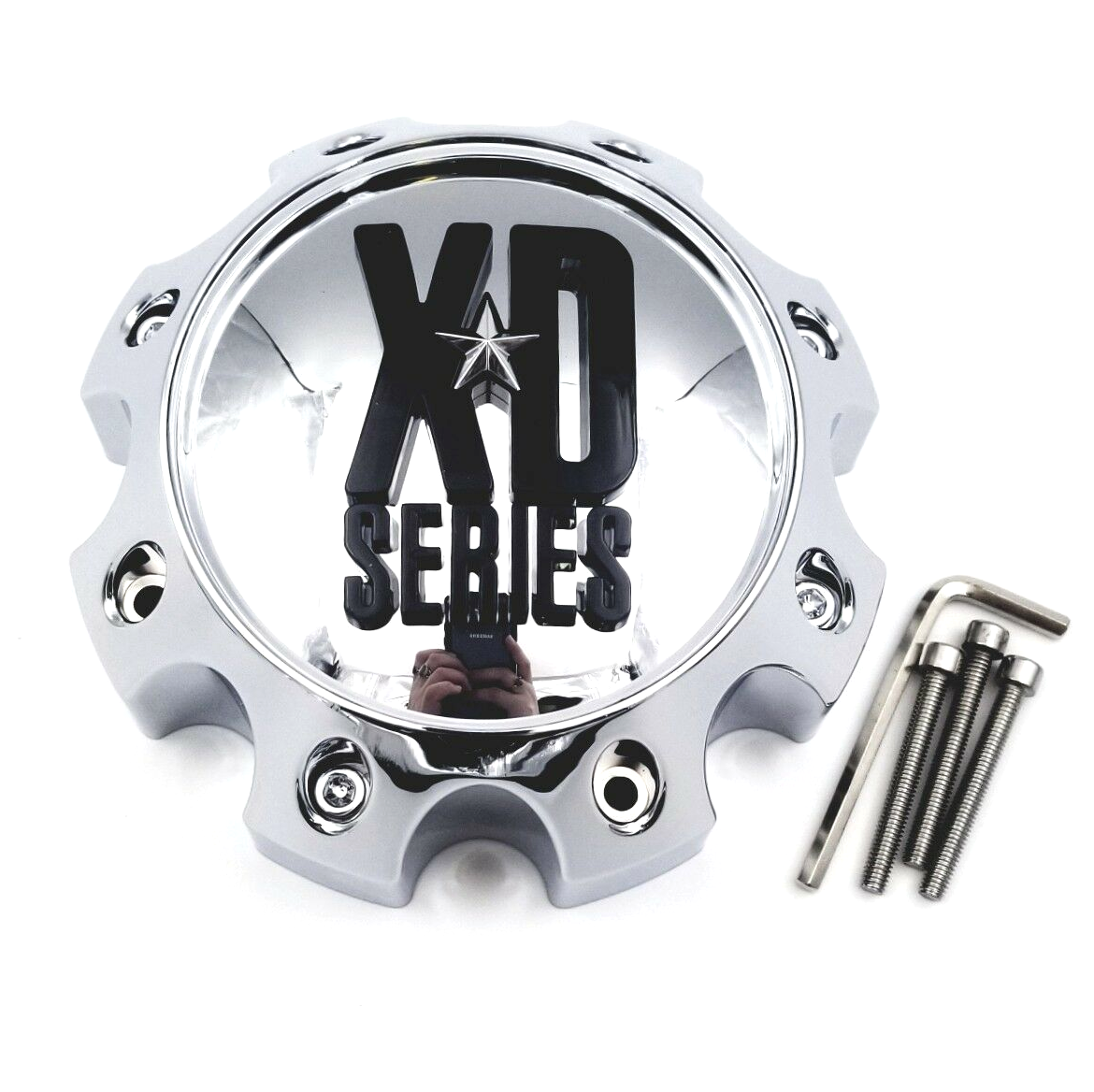 KMC XD Series 8 Lug Chrome Wheel Center Cap 1079L170 XD798 801 810 796