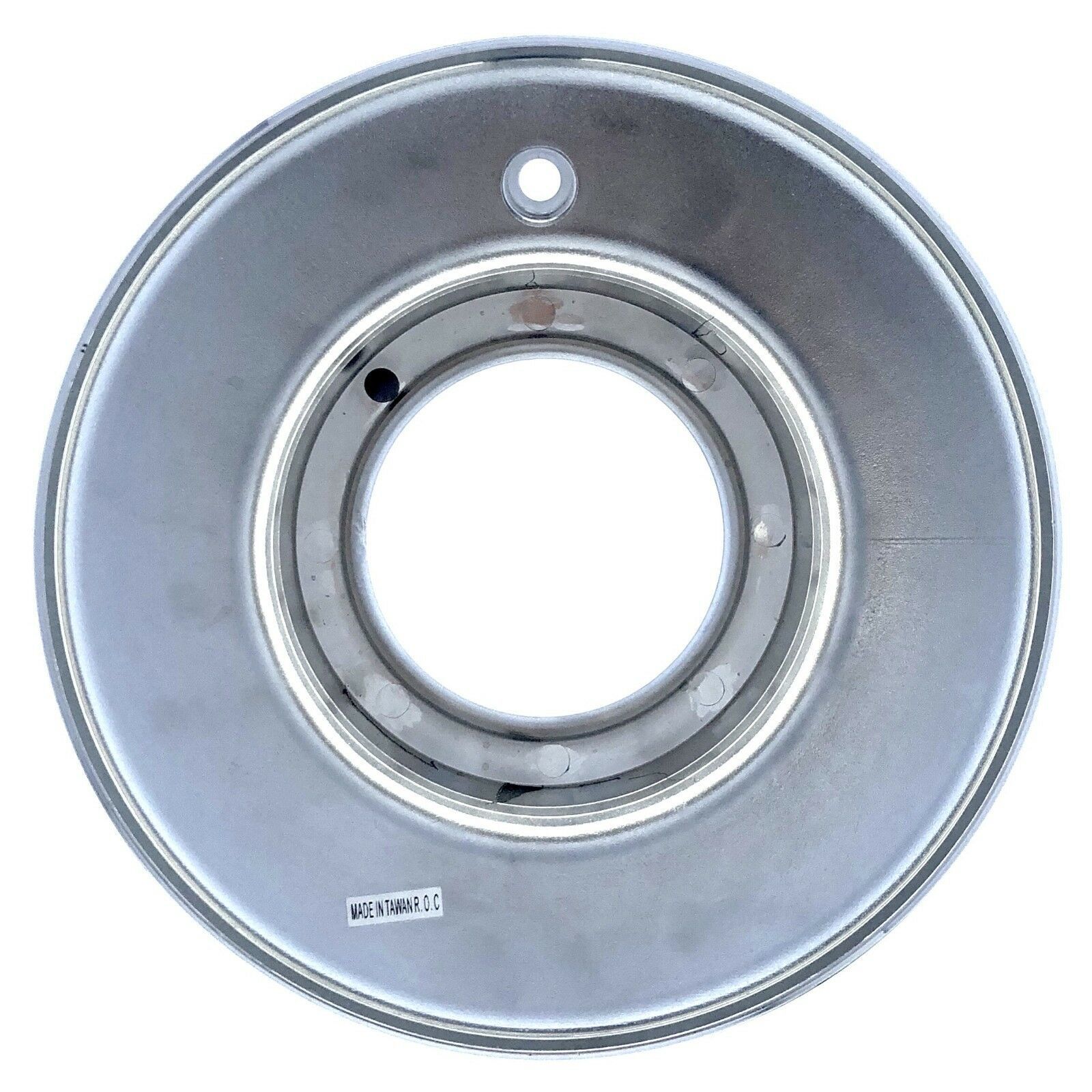 Weld Racing Wheel Center Hub Cap 8" Chrome Plastic Open End Evo