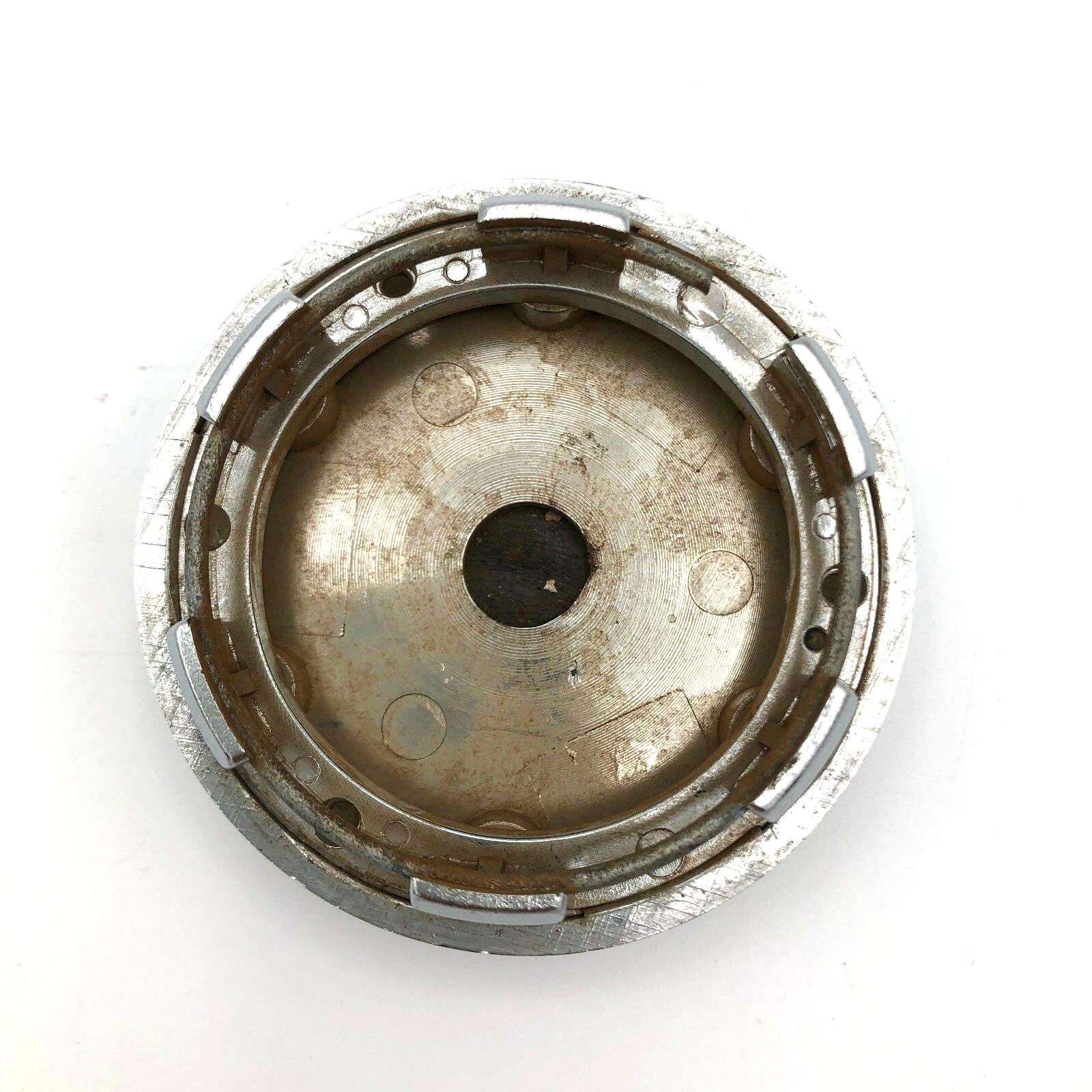 Fast Wheels Center Hub Cap 2.5" Diameter Snap In Chrome w/ Aluminum Center eBay
