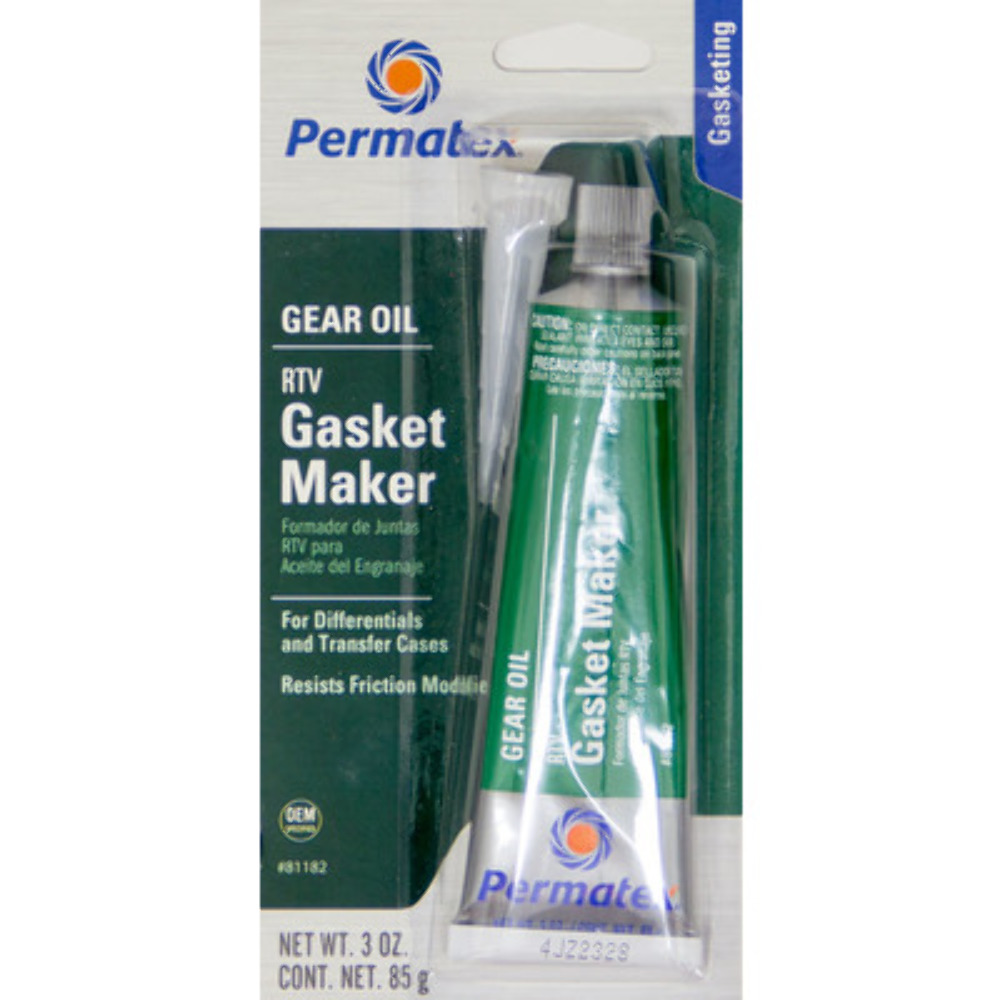 Permatex 81182 Gear Oil RTV Gasket Maker, 3 oz. Premium Parts Place