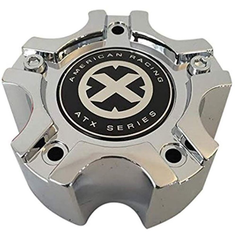 American Racing ATX Chrome Small 5x4.5/4.75 Center Cap ATX184/185/188