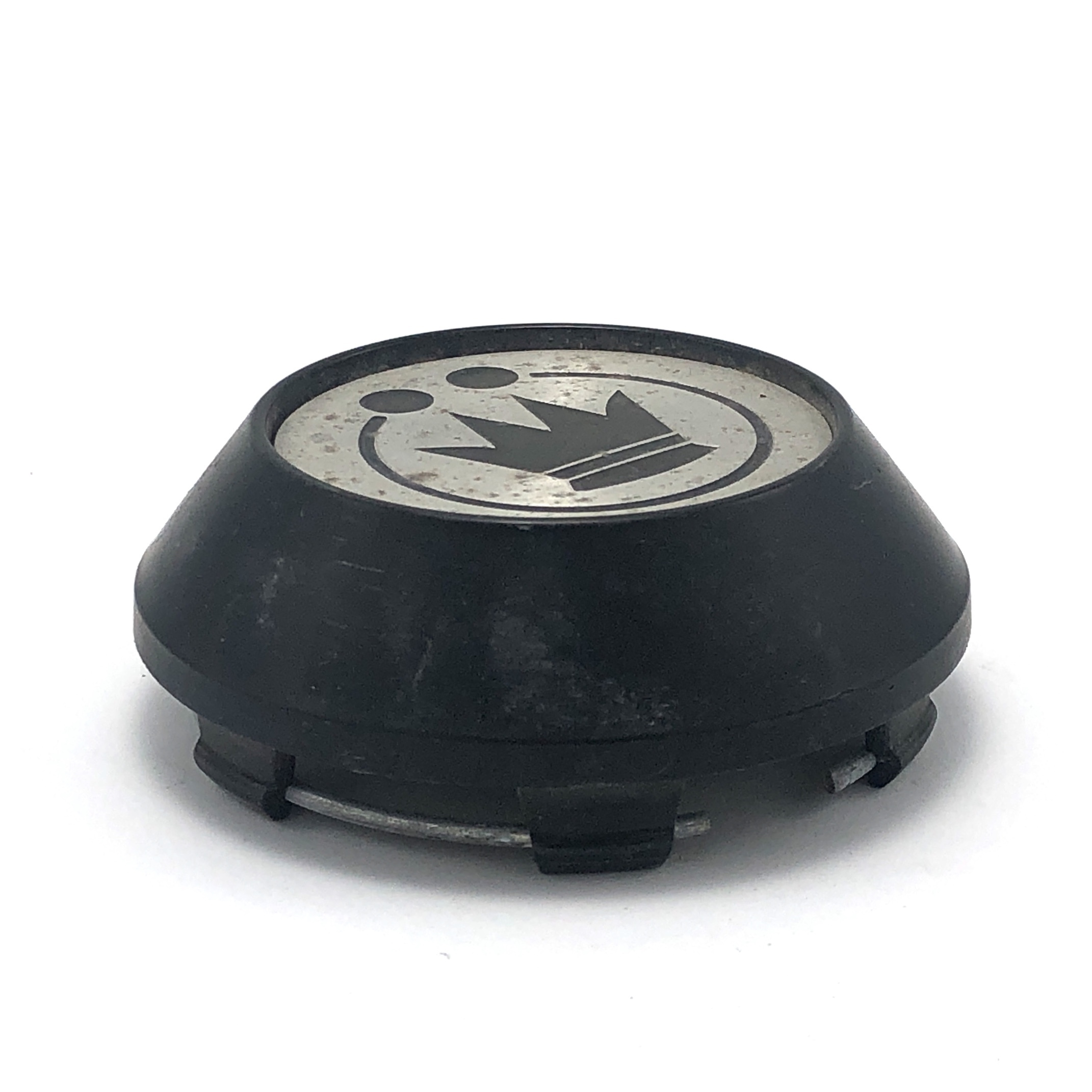 Konig Matte Black Wheel Center Hub Cap 25/8" Diameter Snap In PCD41A