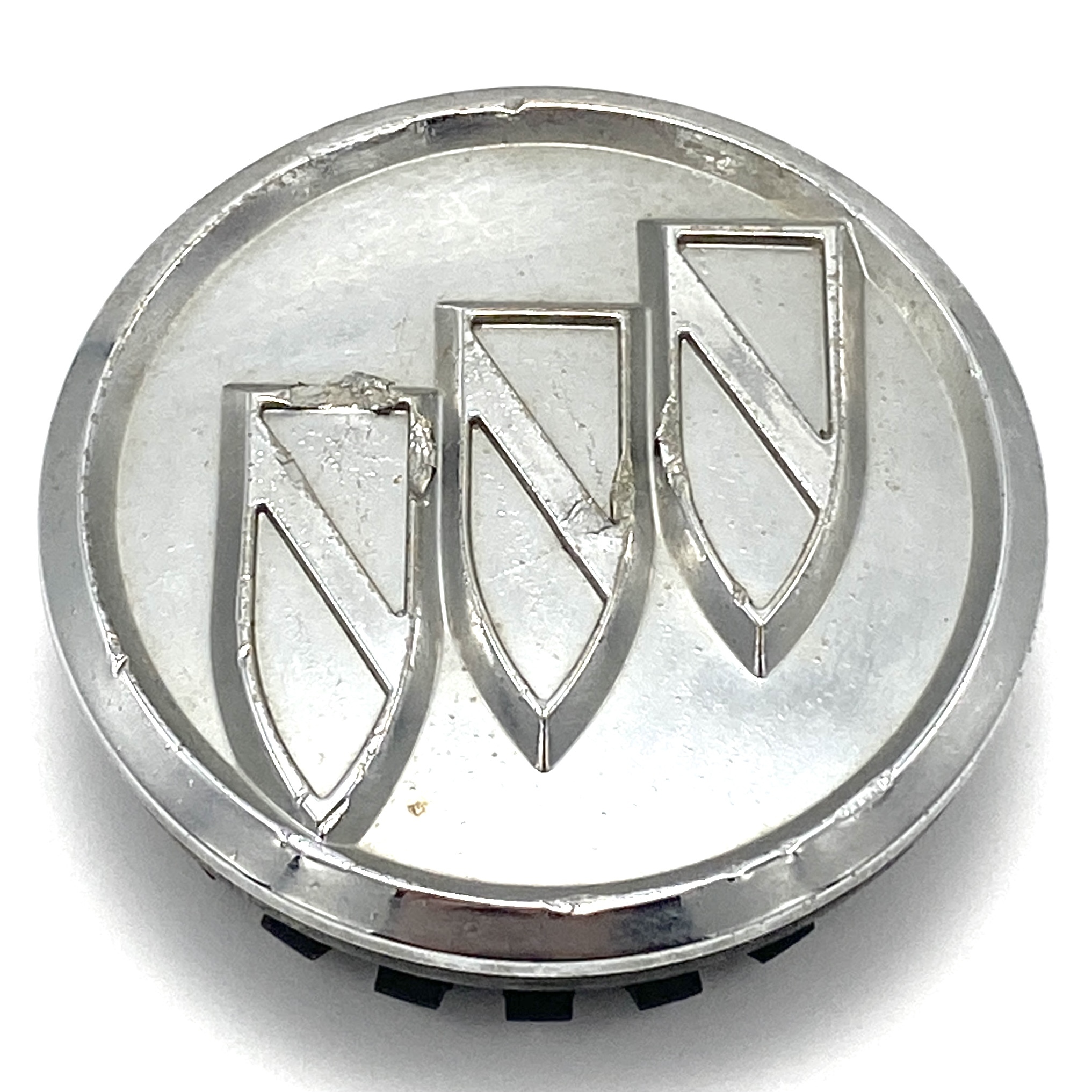 20052017 Buick OEM Chrome Wheel Center Hub Cap Snap In 2.625" OD P/N