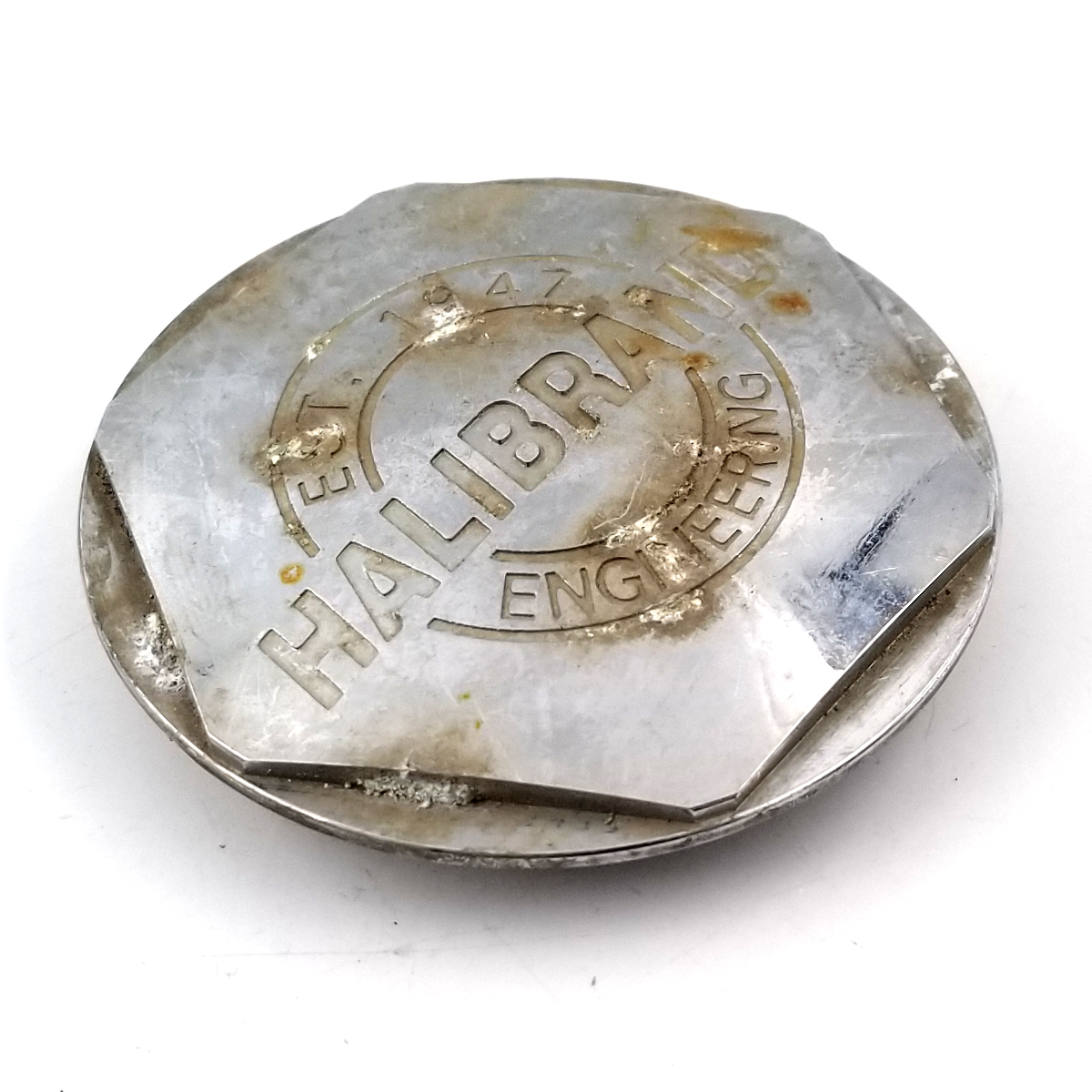 Halibrand Chrome Snap In 3.50" Dia Wheel Center Cap Premium Parts Place