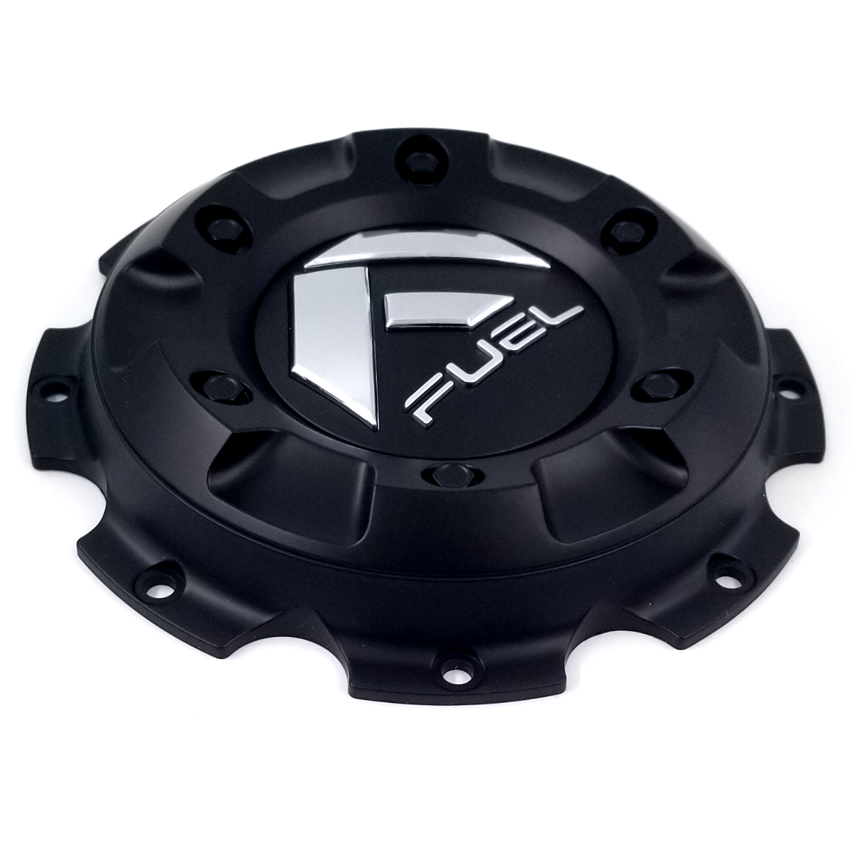 Fuel Matte Black 8 Lug Maverick Wheel Center Cap 100337MBR Premium