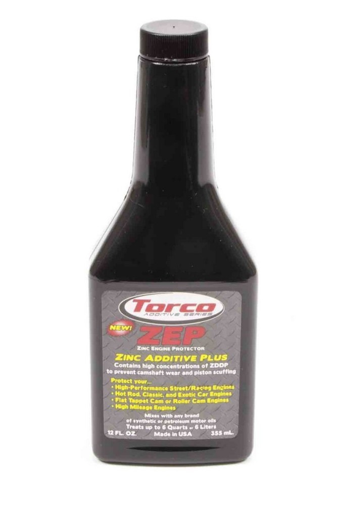 Torco Motor Oil Additive Zinc Additive High Zinc 12 oz Premium Parts