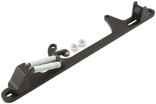 thumbnail image 2 of HEINMO Black Aluminum Throttle Bracket For Holley 4500 Dominator Carburetor 2 of 5