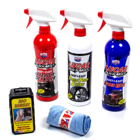 Lucas Oil Slick Mist Kit Interior Detailer Tire & Trim ...