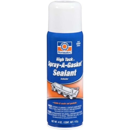 Permatex 80064 High Tack SprayAGasket Sealant, 4 oz. Aerosol Can