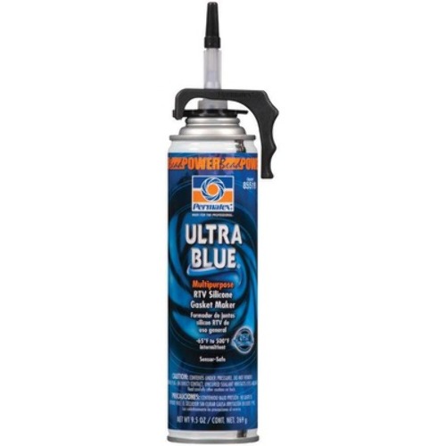 Permatex 85519 SensorSafe Ultra Blue RTV Silicone Gasket Maker, 9.5 oz