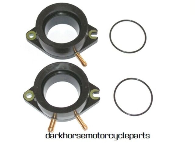 Carburetor Intake Manifold Boots for Yamaha XV700C Virago 86-87  -  11-5117