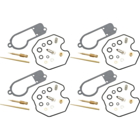 4x Honda Carburetor Rebuild Kits Honda CB750A Automatic 76-78 K&L Supply 18-2426