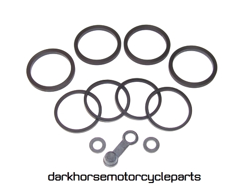 Front Brake Caliper Rebuild Kit for KawasakI ZX600 ZX6R 00-02 K&L 32-7367