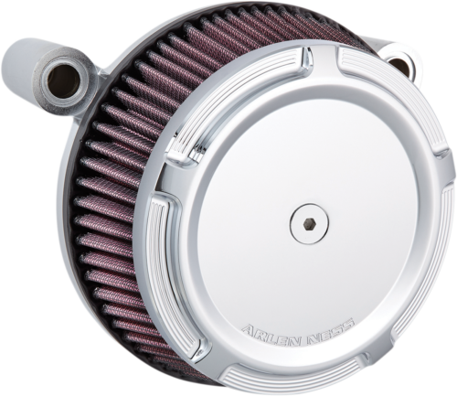 Arlen Ness Billet Sucker Stage I Air Filter Kit with Steel Cover - 18-314