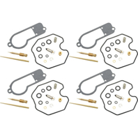 4x Honda Carburetor Rebuild Kits Honda CB750A Automatic 76-78 K&L Supply 18-2426