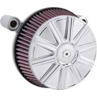 Arlen Ness Billet Sucker Stage I Air Filter Kit with Steel Cover - 18-316