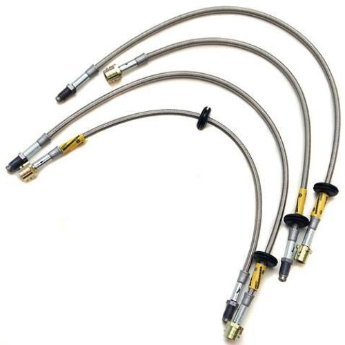 Goodridge G-Stop Stainless Steel Braided Brake Lines for 99-00 Honda Civic Si