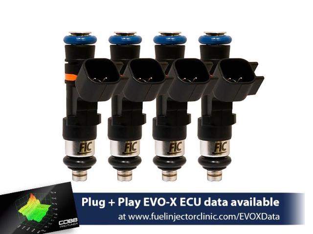 FIC 1000cc Fuel Injectors Set High-Z for Mitsubishi Evo X E85