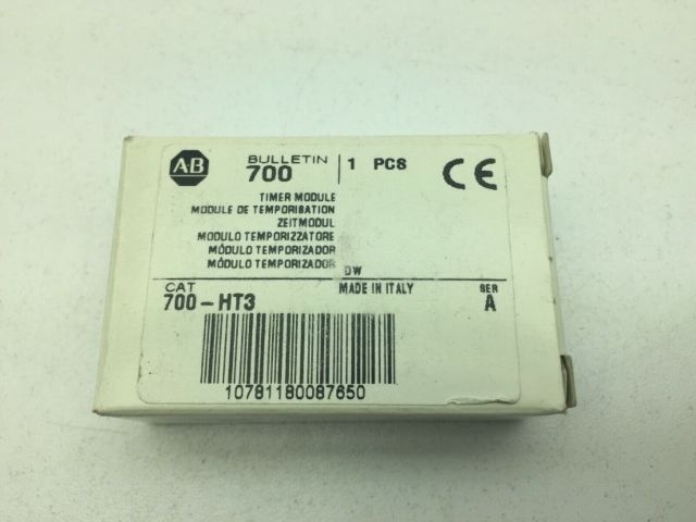 Allen Bradley 700-HT3/A Timer Module 240VAC/DC Series A 10781180087650