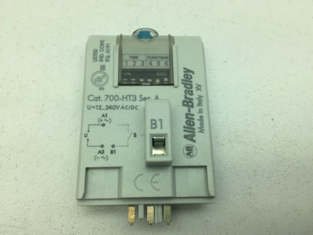 Allen Bradley 700-HT3/A Timer Module 240VAC/DC Series A 10781180087650