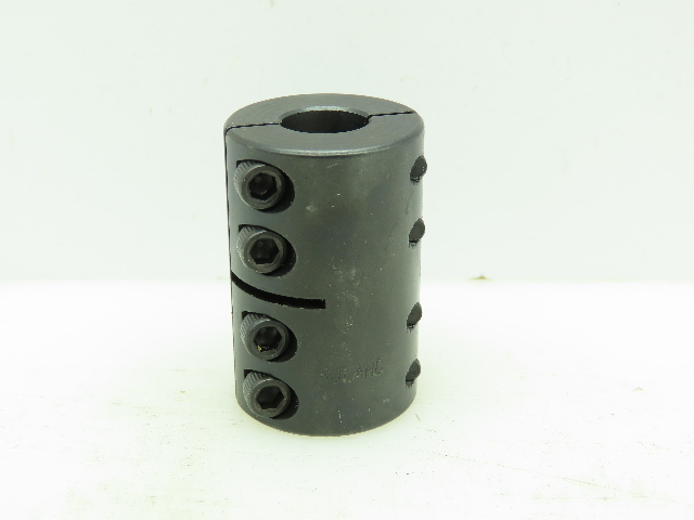 1 Piece Clamp 1-3//8 Bore Dia Stainless Steel Rigid Shaft Coupling
