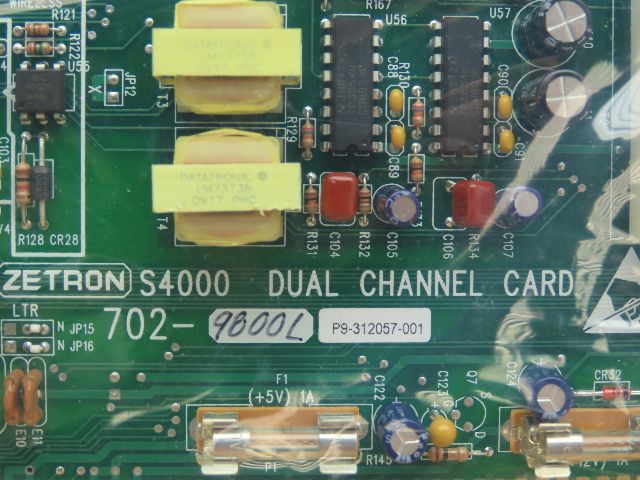 Uレジ Zetron 950-9819 S4000 Dual Channel Universal Control Card | eBay