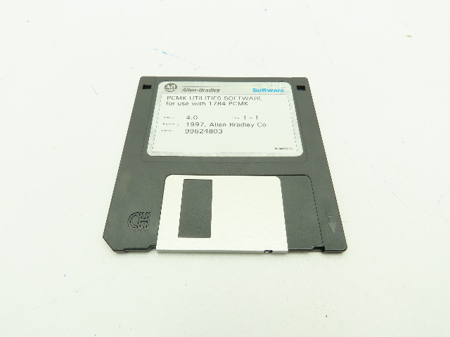Allen Bradley 99624803 Utilities Software Floppy Disk 1784