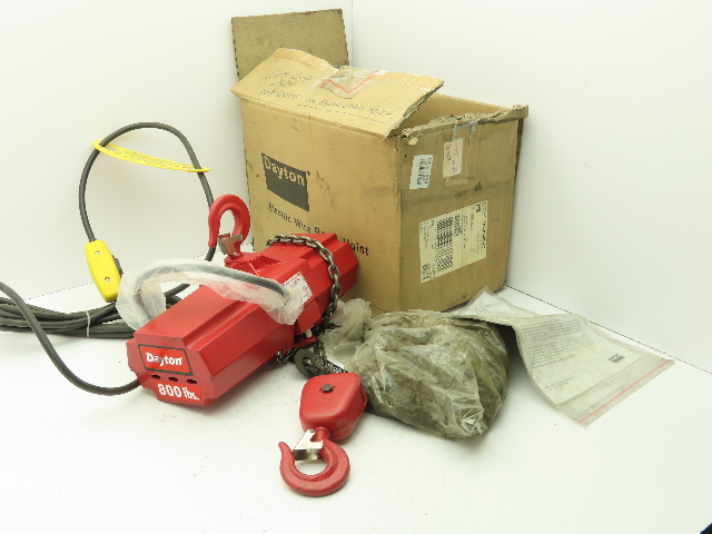 Panasonic - 【2Gtd4】 DAYTON, H2 - Light Duty, 115V AC, Electric Chain Hoist