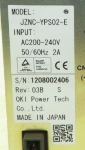 Yaskawa Electric JZNC-YPS02-E Power Supply On/Off Unit Assembly | eBay