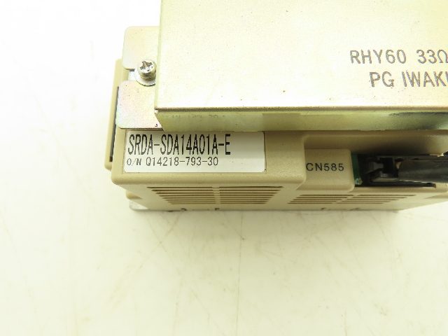 Yaskawa SRDA-SDA14A01A-E Servo Amplifier Ver 0100 DX100 DX200 6A