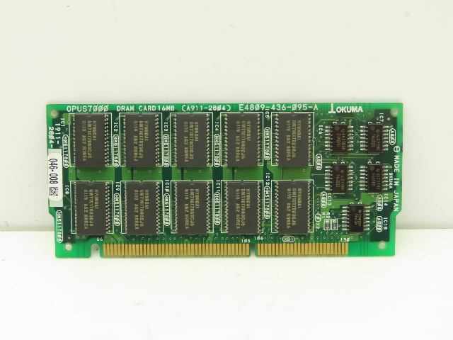 Okuma E4809-436-095-A Opus7000 DRAM Card 16MB | eBay