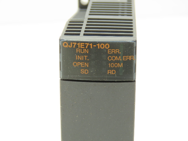 Mitsubishi QJ71E71-100 Melsec-Q Ethernet I/F Unit | eBay