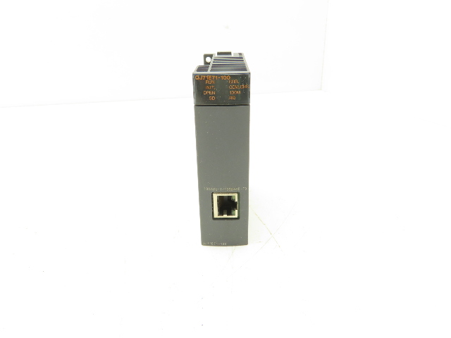 Mitsubishi QJ71E71-100 Melsec-Q Ethernet I/F Unit | eBay