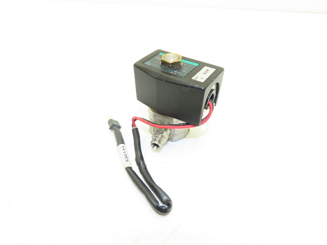 Elettrovalvola Aspirazione CKD HVB41 - 1/4 NPT Inox 24VDC - Usata Ma In Buone Condizioni