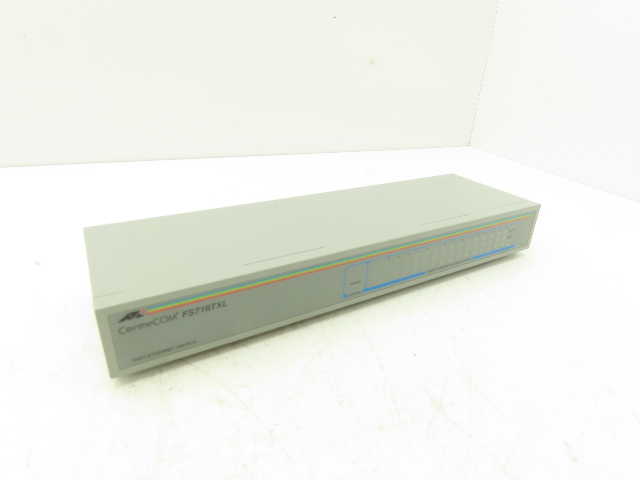 アライド FS716TXL Allied Telesis FS716TXL Fast Ethernet Switch CentreCOM 16