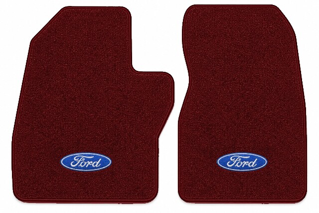 1997 Ford F-350 Reg Cab Old Body Style Cutpile Floor Mats Embroidered Logos 2pc