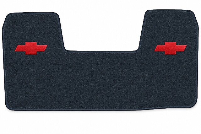 1999 Chevy K3500 Old Body Col Shift Floor Mat Embroidered Logos Front 1pc