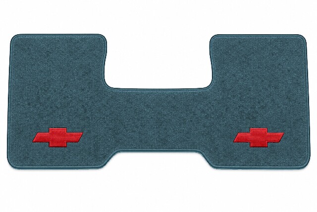 1987 Chevy R10 2WD Auto/3sp Low Tnl Floor Mat Embroidered Logos Front 1pc