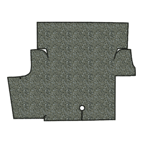 1969-1970 Ford Mustang Coupe Vinyl Trunk Mat 1pc
