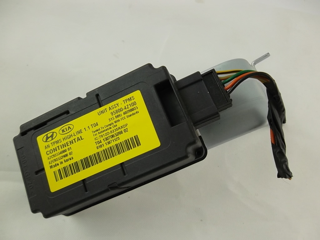 Tire Control Module 2013-2019 Hyundai Santa Fe Tire Pressure Control Module 95800-4Z100 ...
