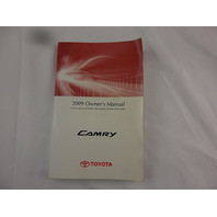 2009 Toyota Camry Owners Manual - OEM Manual