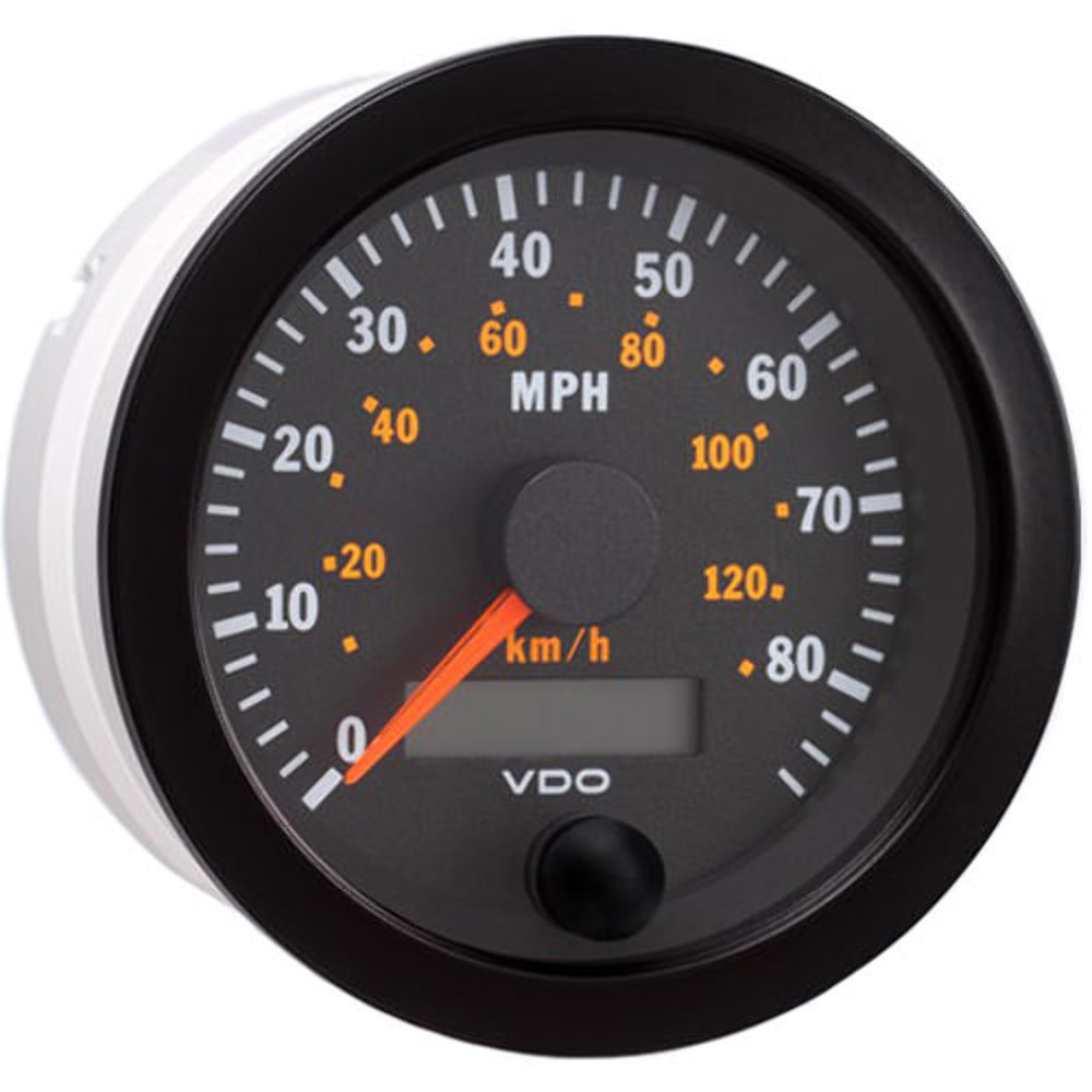 VDO Programmable Speedometer 85MPH/130KMH P/N 437152 Skid Auto LLC